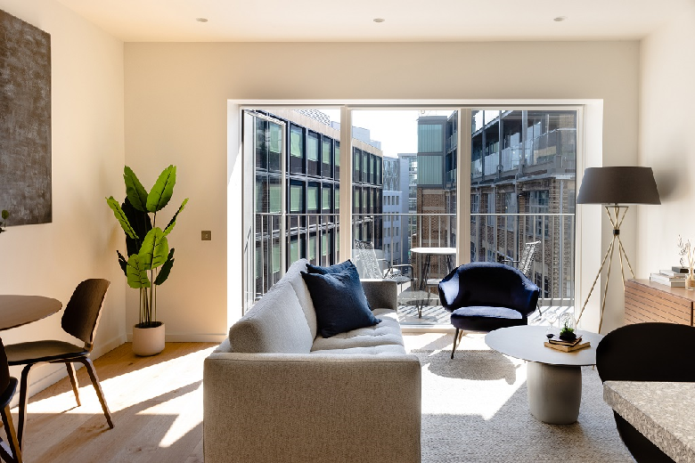 A gorgeous and sleek one bedroom apartment in Verso